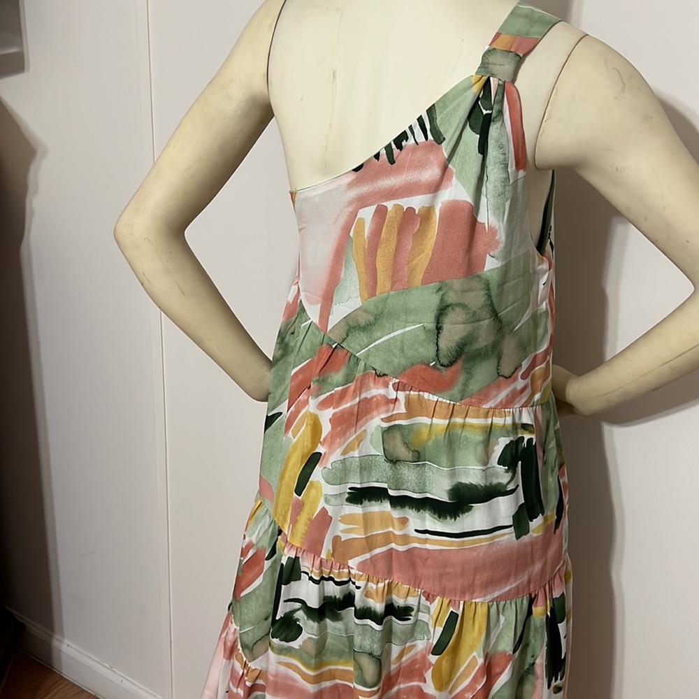 Entro Ruffle, One Shoulder Dress - Picture 4 of 9